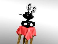 Old projector 3D Model
