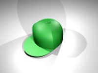 Hip Hop Cap 3D Model