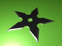 Shuriken Five Point 3D Model
