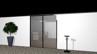 Balcony and living room