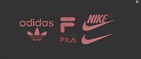 adidas fila nike logo