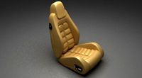 Car Seats 3D Model