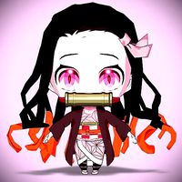 Nezuko chibi from Kimetsu no yaiba
