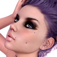 Temptress Piercings: Volume 1 for Genesis 3 Females
