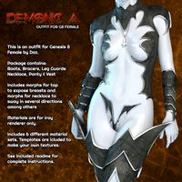 Exnem Demonic A Outfit for G8 Female