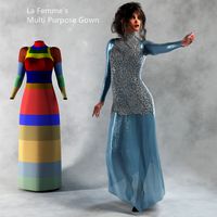La Femme Multi Purpose Gown