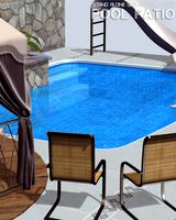 Pool Patio for Poser