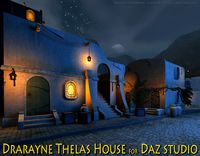 Drarayne Thelas House for Daz Studio
