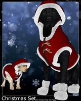 Christmas Set for HW BigDog and Puppy