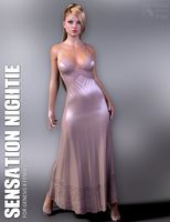 dForce Sensation Nightie for Genesis 8 Females