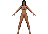 Angelina Jolie PBR 3D Model