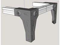 20mm frame legs (3" lift)