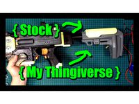 Blaster Stock which work with Worker's stock attachment