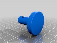 Replacement Hinge Pin for an Automatically Retracting Garden Hose Reel (with STEP file)