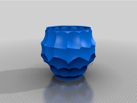 round voronoi lampshade