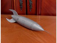 Myst Rocket - Remodeled for 3D Printing