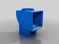 120mm Fan housing/Base for HEPA Air Filter Scrubber Tower V2