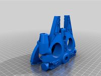 Millenium Falcon Falcon Tube Holder: No Support Easy Print Remix