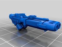 Plasma Blastgun for Adeptus Titanicus Lucius Warhound