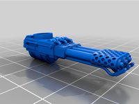 Inferno Cannon for Adeptus Titanicus Lucius Warhound