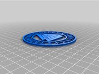 Norse Valknut Coaster Dual Color