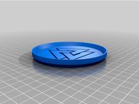 Norse Valknut Symbol 2 Coaster