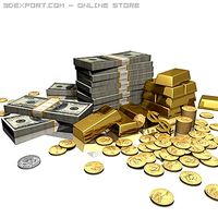 Money and goldmax 3D Model