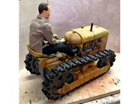 Oliver Cletrac inspired chain tractor