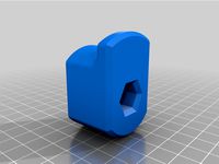 Barbell Weights Clip Holder / Bracket