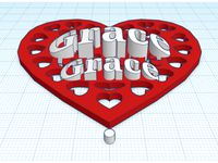 Valentine Heart for Grace