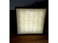 Pink Floyd Lithophane Lamp