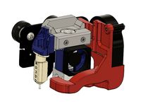 Creality CR10/ Ender2/ Ender3/ Ender5 V6 Hotend Mount and Part Cooling Duct