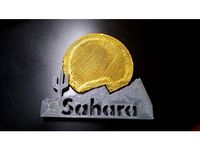 Hermitcraft Sahara logo badge