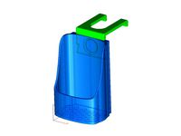 Equate 34oz or Target 32oz Hand Sanitizer holder for Haworth Compose Cubicles