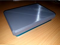 Full-cover/clamshell for Elegoo Mars and Photon resin tank (+F3D-file)