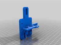 Geeetech A10M Chimera (Clone) mount with BLTouch holder