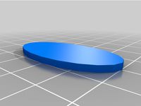 Basic Round Miniature bases (20mm, 25mm, 40mm, 50mm, 20x40 & 25x50))