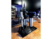 Stand for Xiaomi wowstick, 28 bits, Dremel versatip and versaflame Butan Torsh and iFixIt screwdriver