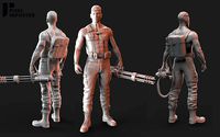 Punisher Jon Bernthal Detailed Figure for 3D printing | 3D