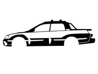 Subaru Baja Silhouette