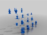 fantastic fantasy towers - concepts - terrain - lp