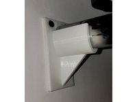 Clothes rail holder elliptical