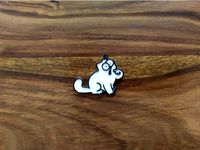 Simon's Cat (hungry) Keychain