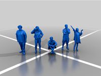 everyday people pack - train gubbins - photogrammetry