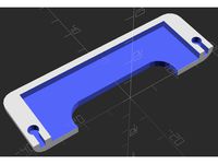 Parametric radiator foot cover