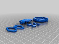Beyblade Burst (Kerbeus GT 2) with lock tabs.