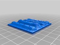 Farm plot for HO scale scenics