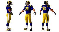 Los Angeles Rams American Football Player