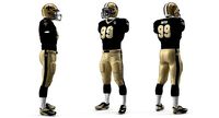New Orleans Saints Player Uniform