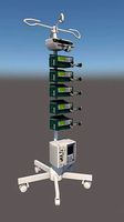 low Poly Monitoring devices in the PICU